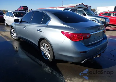 2015 Infiniti Q50 z USA, uszkodzony, nr VIN JN1BV7AR8FM401610